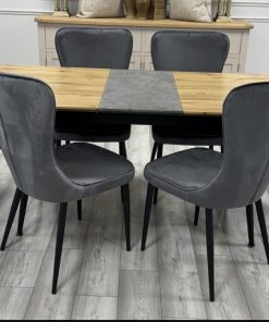 TRINITY EXTENDING TABLE + 6