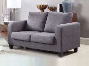 Tempos Sofa in a Box Charcoal Fabric