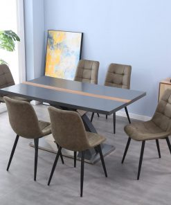 Alternative view of DETROIT DINING SET