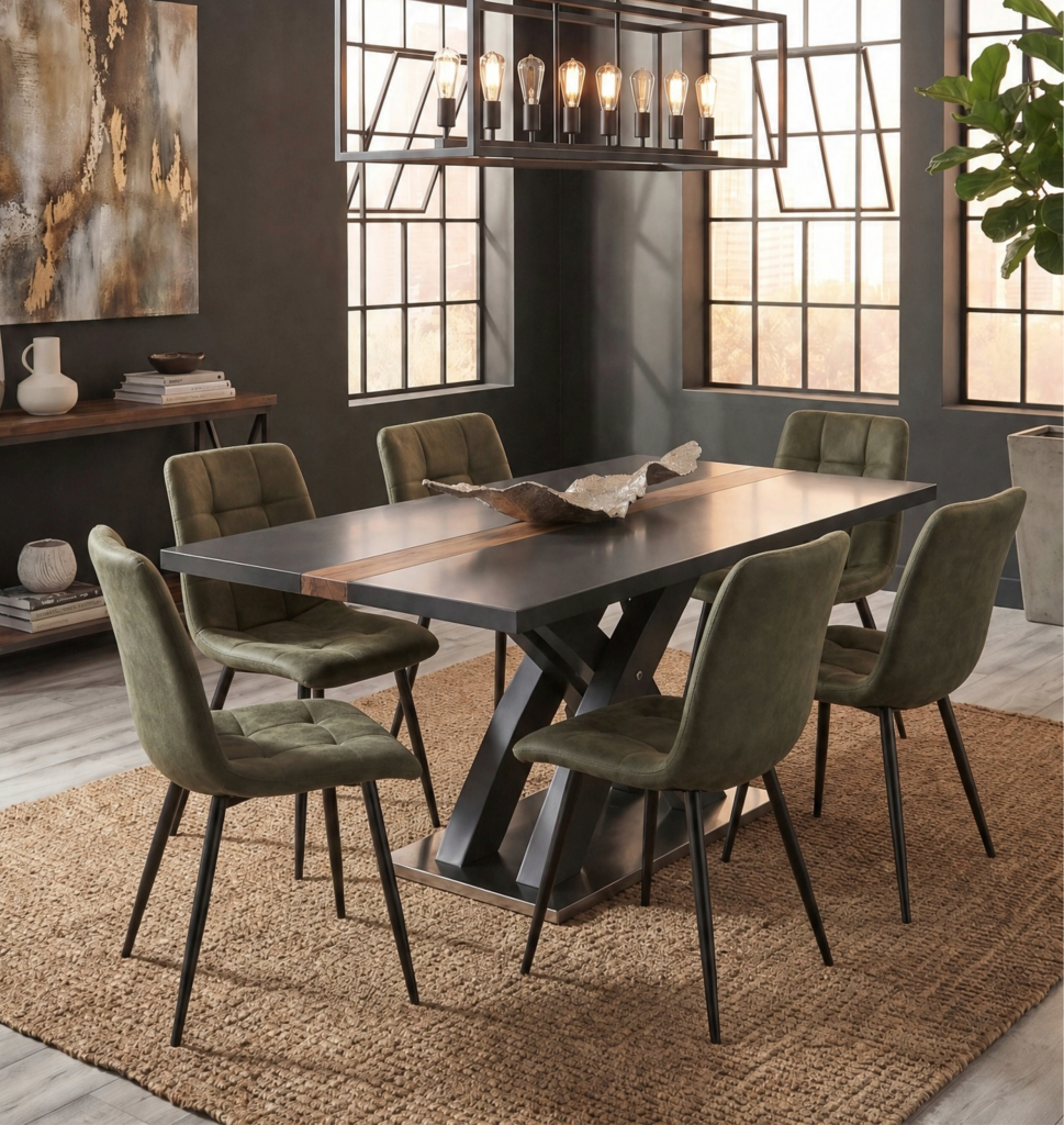 DETROIT + 6 CHAIRS